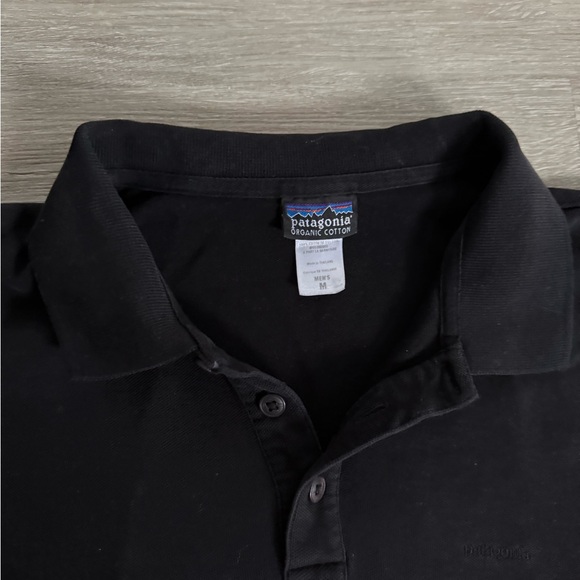 Patagonia Men’s Polo Black - Picture 2 of 5